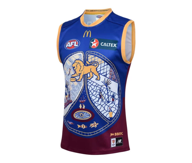 Brisbane Lions Mens Indigenous Guernsey 2024