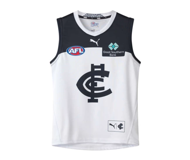 Carlton Blues Mens Away Guernsey 2024