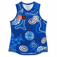 North Melbourne Kangaroos Mens Season 8 AFLW Indigenous Guernsey 2023