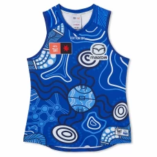 North Melbourne Kangaroos Mens Season 8 AFLW Indigenous Guernsey 2023