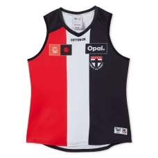 St Kilda Saints Mens Season 8 AFLW Home Guernsey 2023