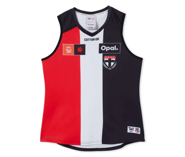 St Kilda Saints Mens Season 8 AFLW Home Guernsey 2023