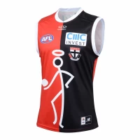 St Kilda Saints Mens Onfield Stickman Guernsey 2024