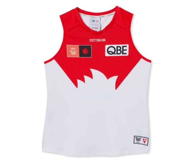 Sydney Swans Mens Season 8 AFLW Home Guernsey 2023