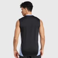 All Blacks Mens Black Rugby Singlet 2024