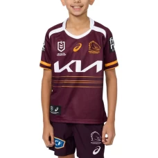 Brisbane Broncos Kids Home Rugby Shirt 2025