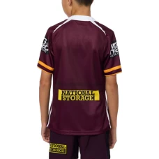 Brisbane Broncos Kids Home Rugby Shirt 2025