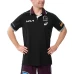 Brisbane Broncos Mens Black Training Rugby Polo 2025