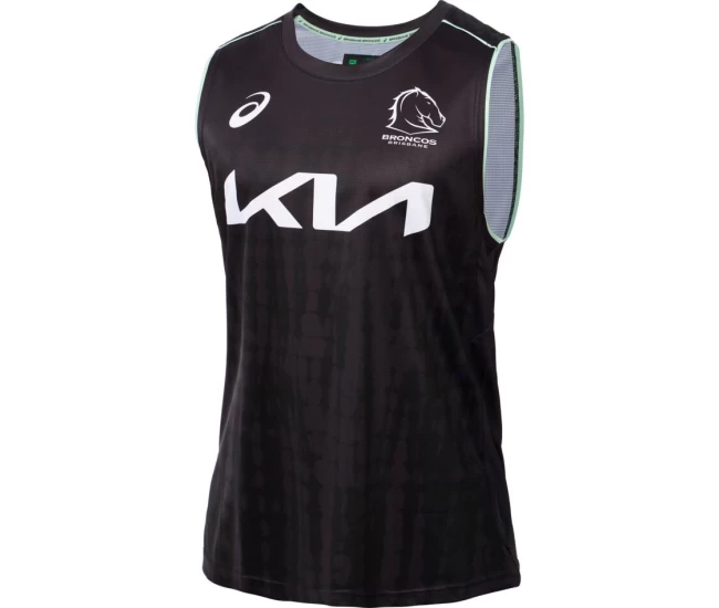 Brisbane Broncos Mens Training Rugby Tank 2025