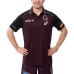 Brisbane Broncos Mens Maroon Training Rugby Polo 2025