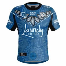 Canterbury-Bankstown Bulldogs Mens Indigenous Rugby Shirt 2024