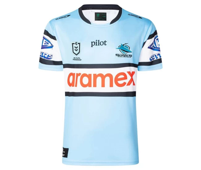 Cronulla-Sutherland Sharks Mens Home Rugby Shirt 2025