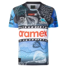 Cronulla-Sutherland Sharks Mens Indigenous Shirt 2024