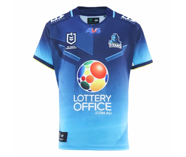 Gold Coast Titans Men's Home Rugby Shirt 2025