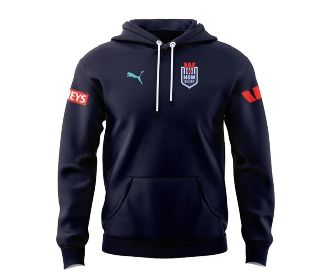 NSW Blues State Of Origin Men Team Rugby Hoodie 2024