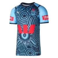 NSW Blues Mens Indigenous Rugby Shirt 2024