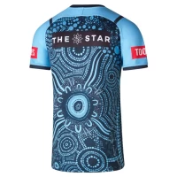 NSW Blues Mens Indigenous Rugby Shirt 2024