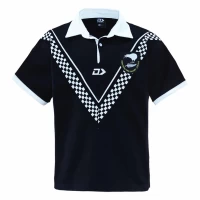 New Zealand Kiwis Mens Throwback Black Rugby Shirt 2024