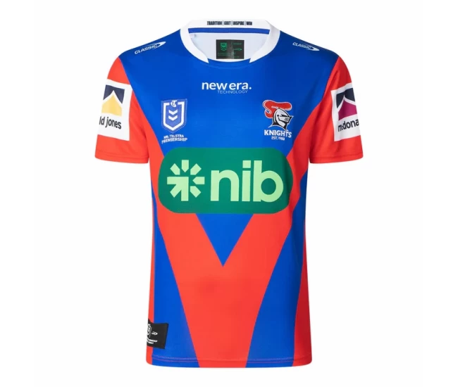 Newcastle Knights Men's Home Rugby Shirt 2025