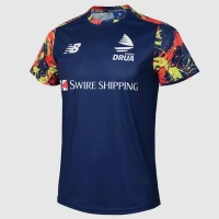 Fiji Drua Mens Run Out Rugby Shirt 2025