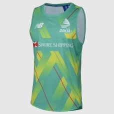 Fiji Drua Men's Green Training Rugby Tank 2025