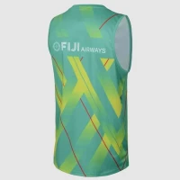 Fiji Drua Men's Green Training Rugby Tank 2025