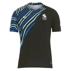 Paris Olympics 2024 Fiji Sevens Mens Away Rugby Shirt