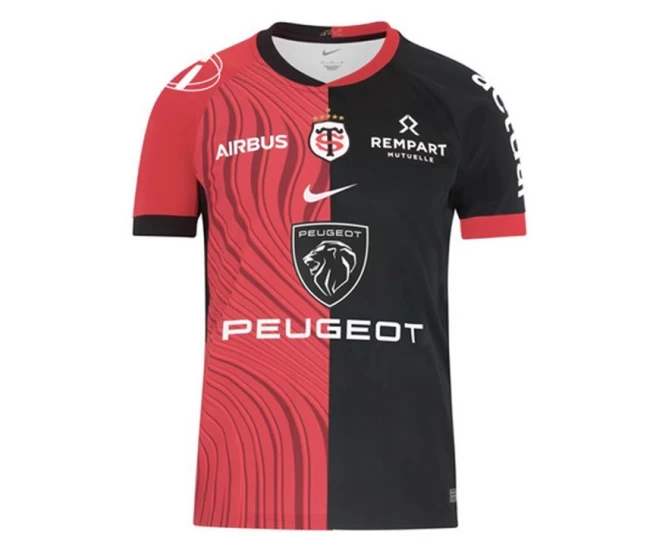 Stade Toulousain Mens Double Collector Rugby Shirt 2024