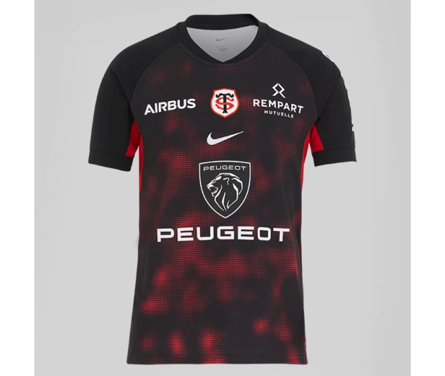 Stade Toulousain Mens Away Rugby Shirt 2024