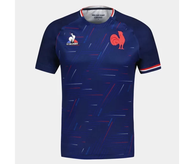 France Sevens Mens Pre Match Jersey Rugby Shirt 2023