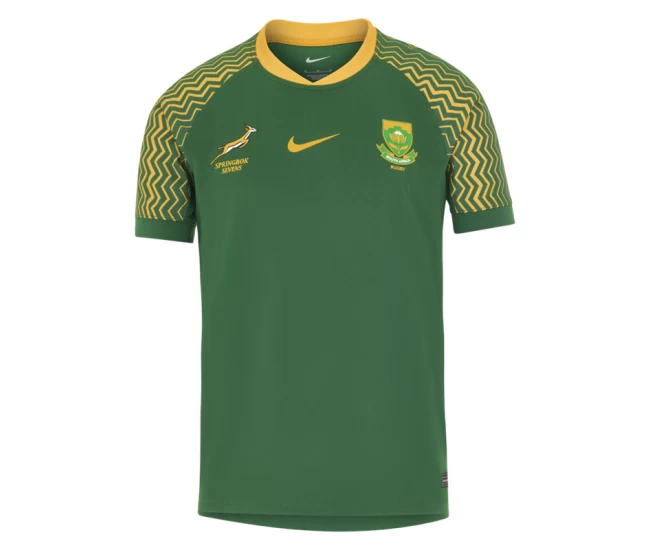 South Africa Springboks Sevens Mens Home Rugby Shirt 2025