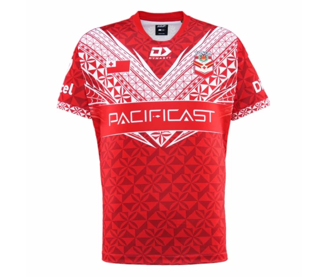 Tonga Mens Home Rugby Shirt 2024