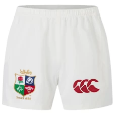 British And Irish Lions White Rugby Shorts 2025