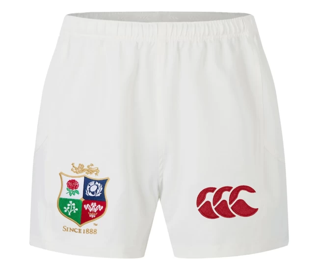 British And Irish Lions White Rugby Shorts 2025