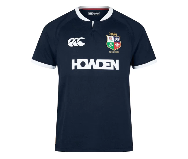 British And Irish Lions Navy Training Rugby Shirt 2025