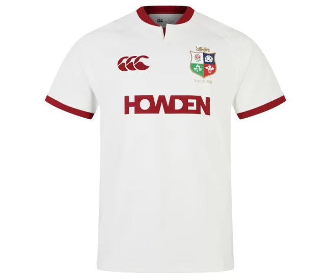 British And Irish Lions White Training Rugby Shirt 2025