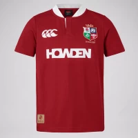 British And Irish Lions Classic Red Rugby Shirt 2025