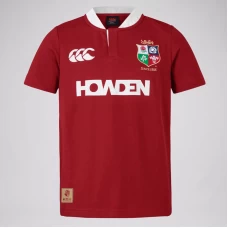 British And Irish Lions Classic Red Rugby Shirt 2025