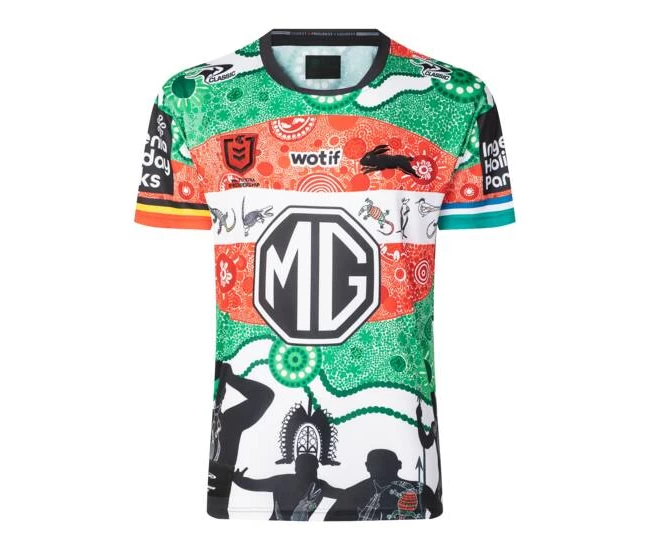 South Sydney Rabbitohs Mens Indigenous Rugby Shirt 2024