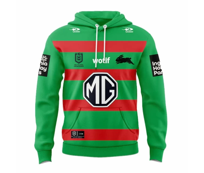 South Sydney Rabbitohs Men Home Rugby Hoodie 2024