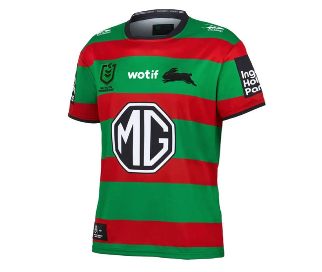 South Sydney Rabbitohs Mens Home Rugby Shirt 2025