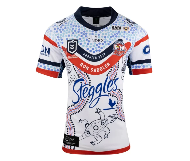 Sydney Roosters Mens Indigenous Rugby Shirt 2024