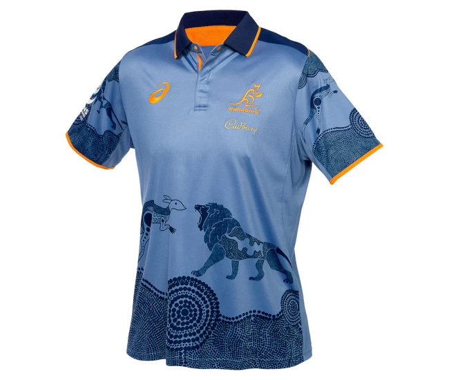 Wallabies Lions Tour Training Rugby Polo 2025