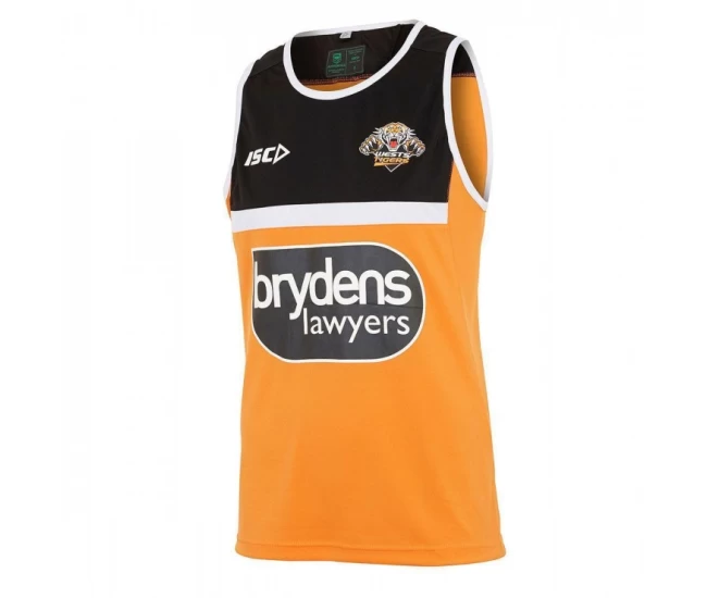 Wests Tigers 2018 Men's Training Singlet