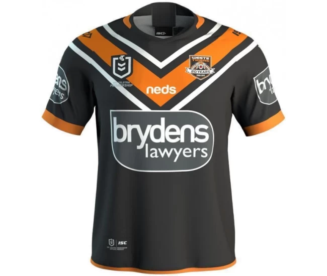 Wests Tigers 2019 Men's Home Shirt