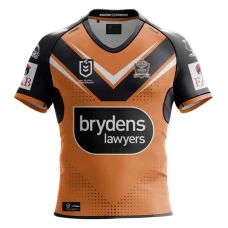 Wests Tigers Mens Away Rugby Shirt 2024