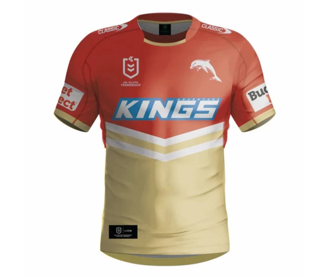 Dolphins Men's Home Rugby Shirt 2024