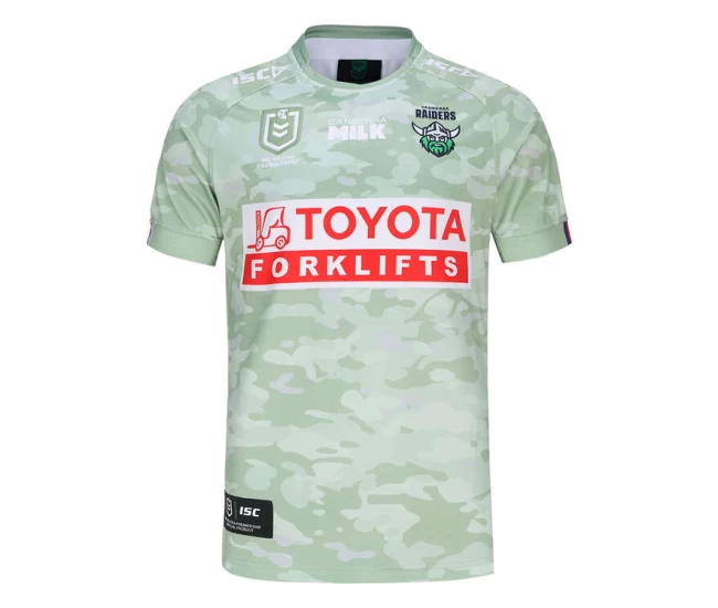 Canberra Raiders Mens ANZAC Rugby Shirt 2024