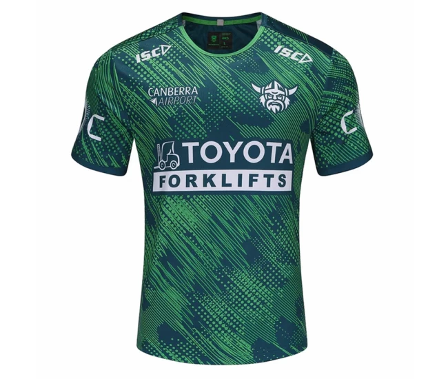 Canberra Raiders Mens Mens Run Out Rugby Tee 2025