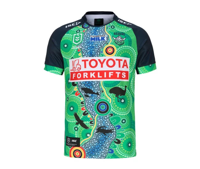 Canberra Raiders Men's Indigenous Rugby Shirt 2024